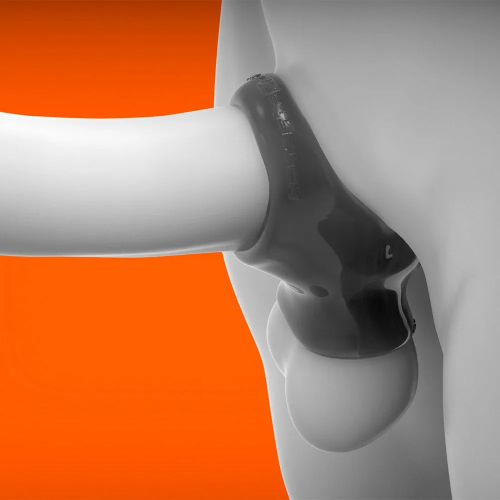 OxBalls Unit X Stretch Cocksling Cock & Ball Penis Ring Ballstretcher Black