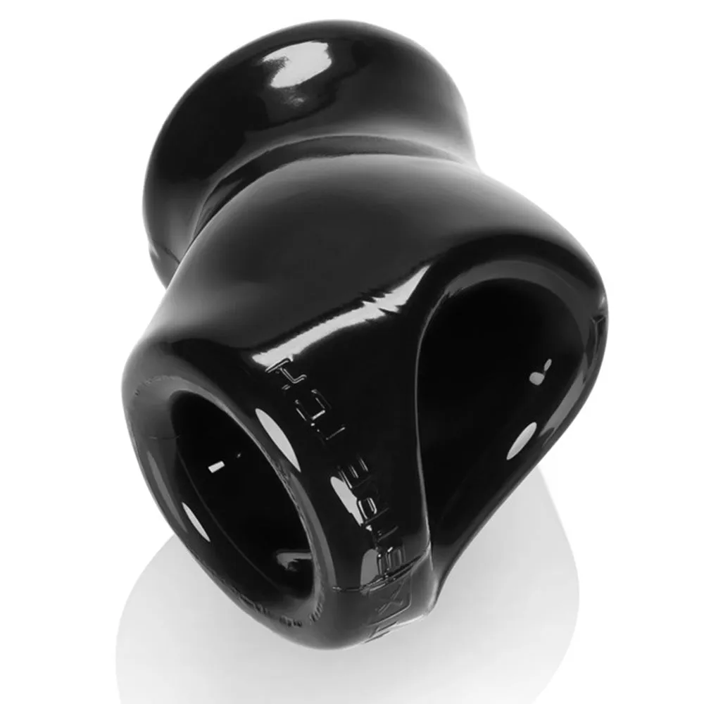 OxBalls Unit X Stretch Cocksling Cock & Ball Penis Ring Ballstretcher Black