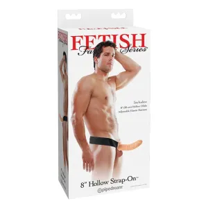 Pipedream - Fetish Fantasy Series Hollow Strap On with Dildo 8 (Flesh)