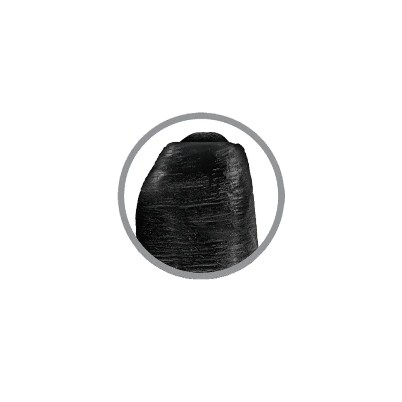 Pipedream Products King Cock 6 Uncut Cock Black