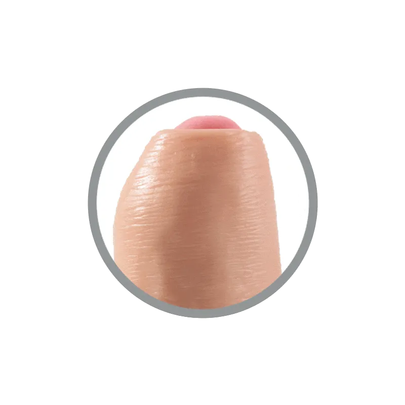 Pipedream Products King Cock 9 Uncut Beige