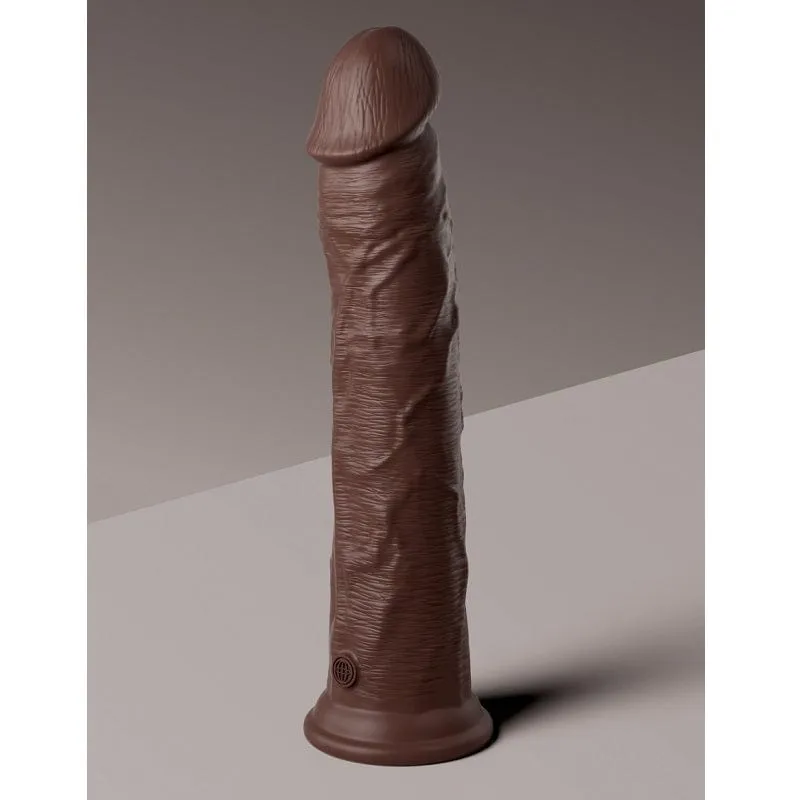Pipedream Products King Cock Elite 11 Silicone Cock Brown