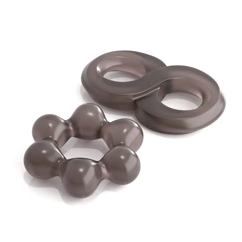 Pipedream Products Performance Cock Ring Set Black