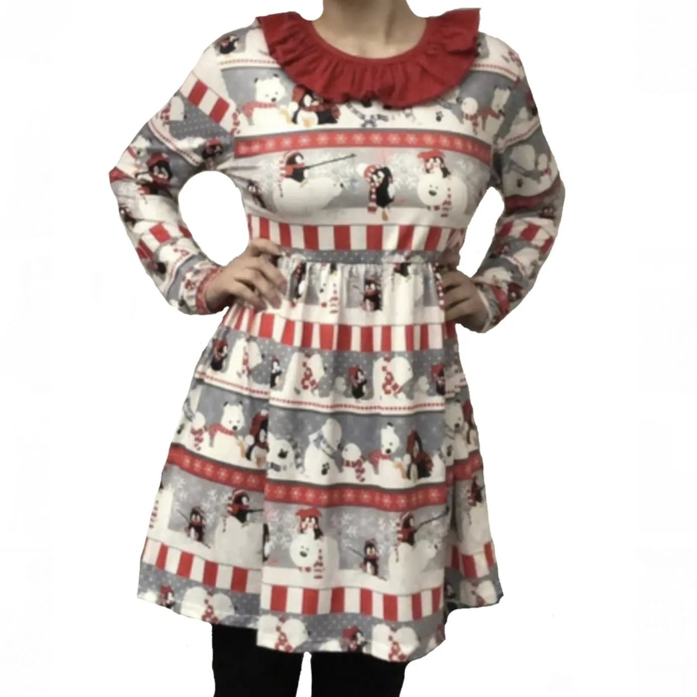 Polar Animals NightGown Dress