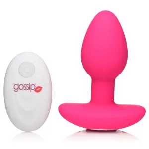 Pop Rocker Vibrating Plug With Remote