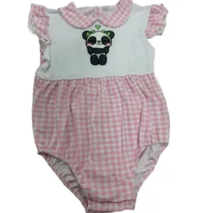 Pretty Panda Collared Bodysuit