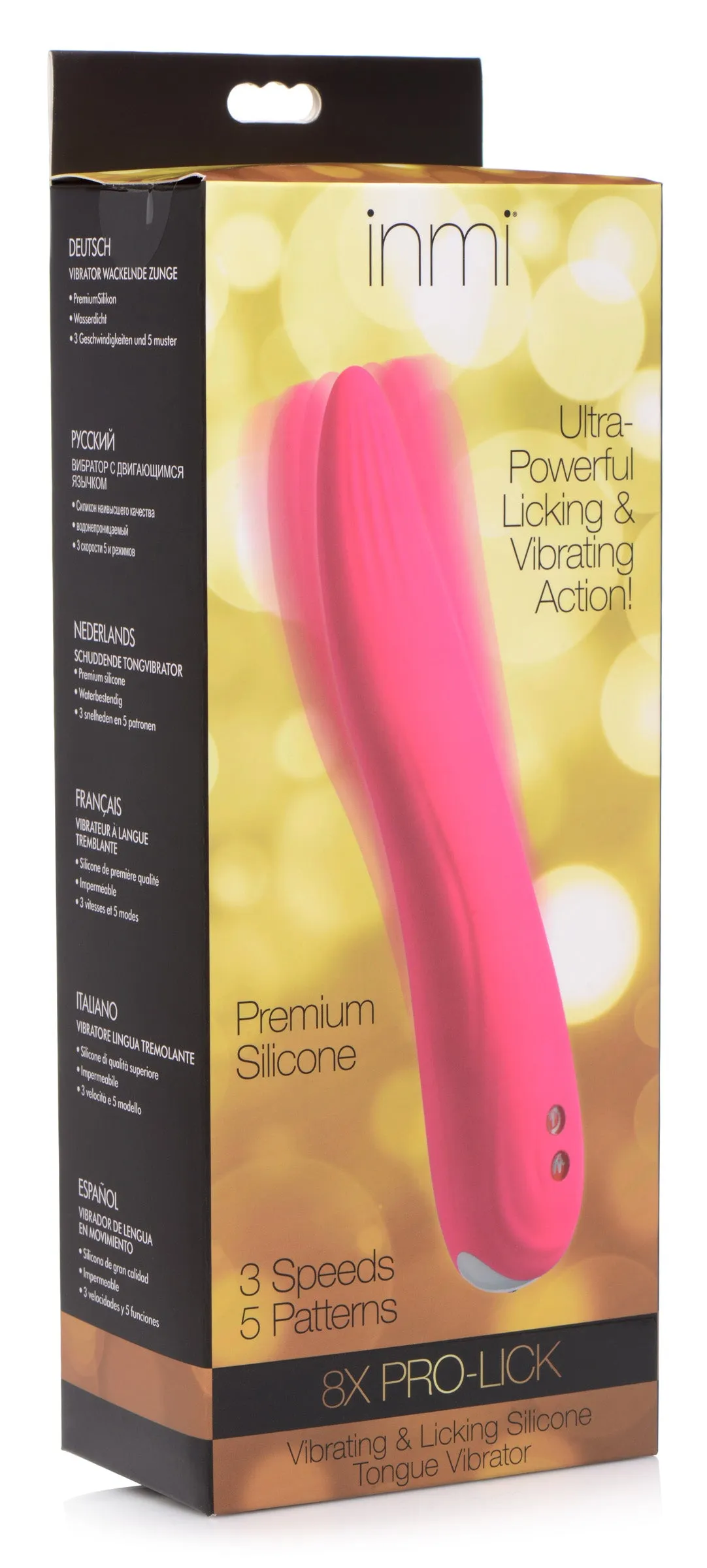 Pro-lick Vibrating & Licking Silicone Tongue Vibrator