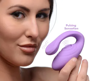 Pulsating Clit Stimulating Vibrator With Remote Control