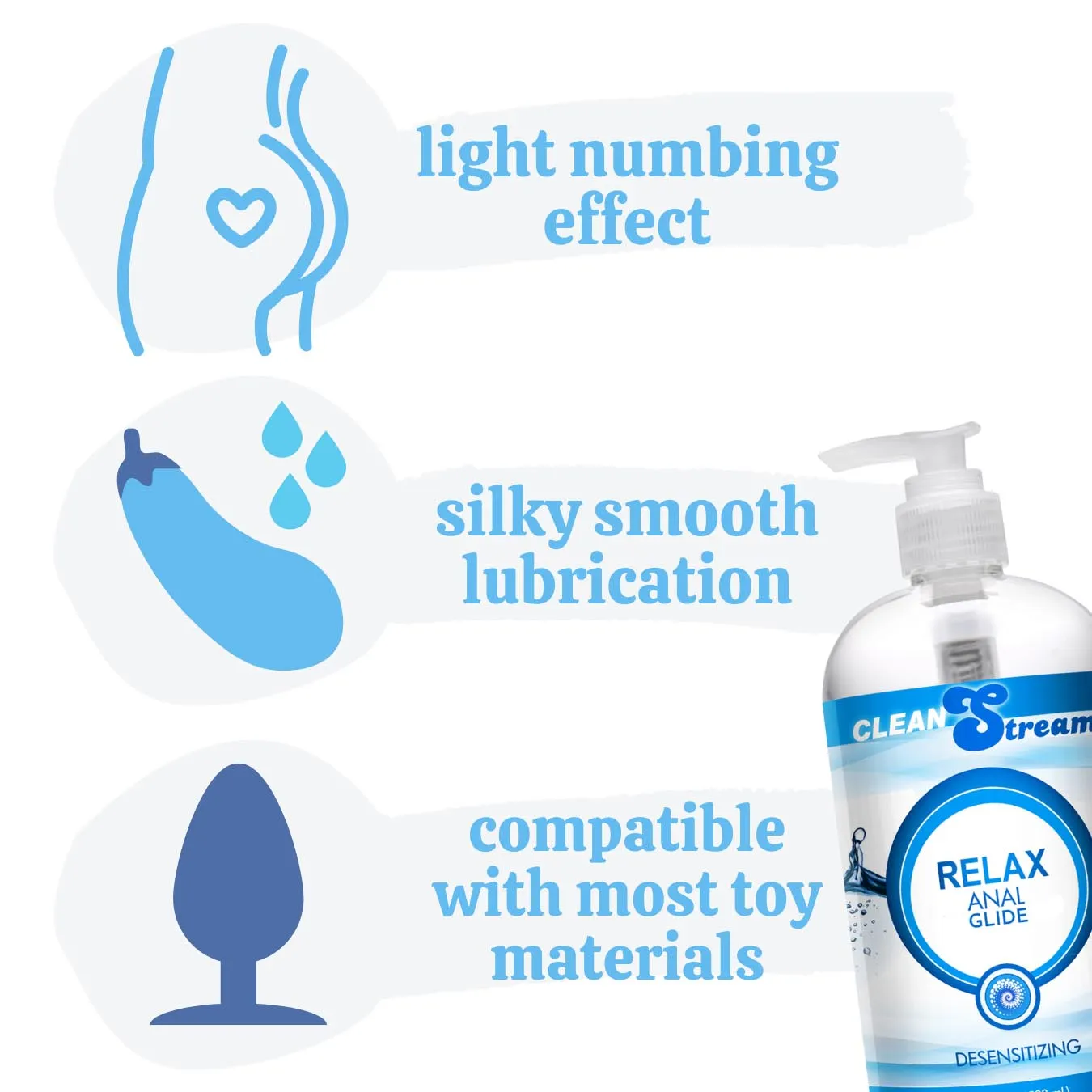 Relax Desensitizing Anal Lube