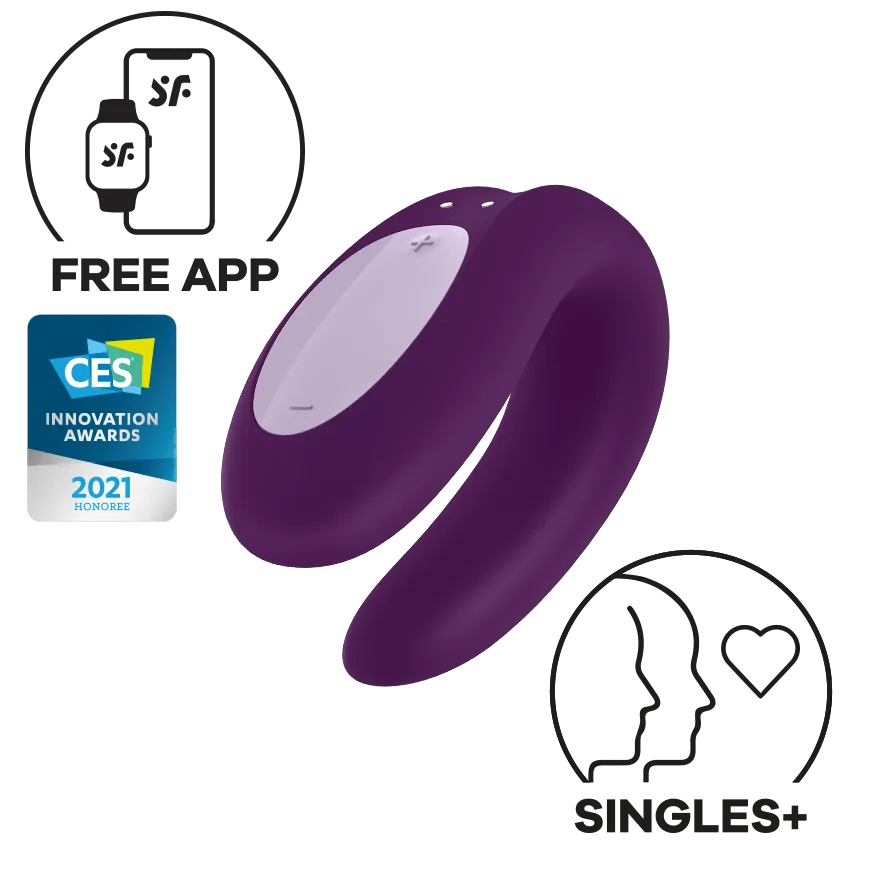 Satisfyer - Double Joy App-Controlled Partner Vibrator