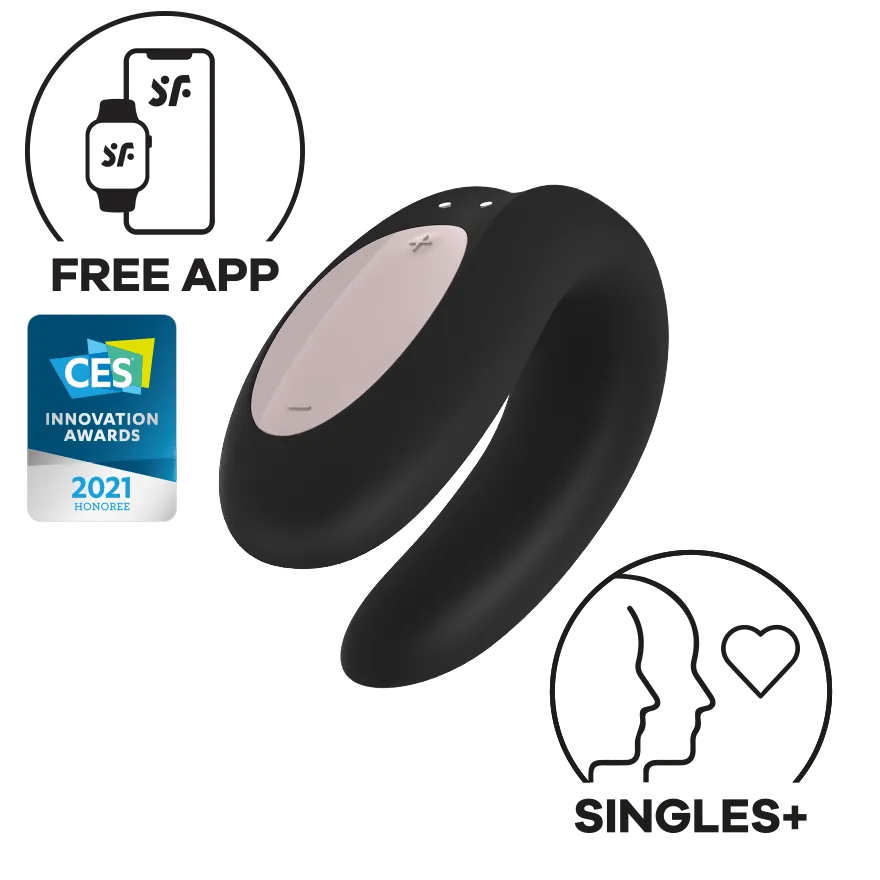 Satisfyer - Double Joy App-Controlled Partner Vibrator