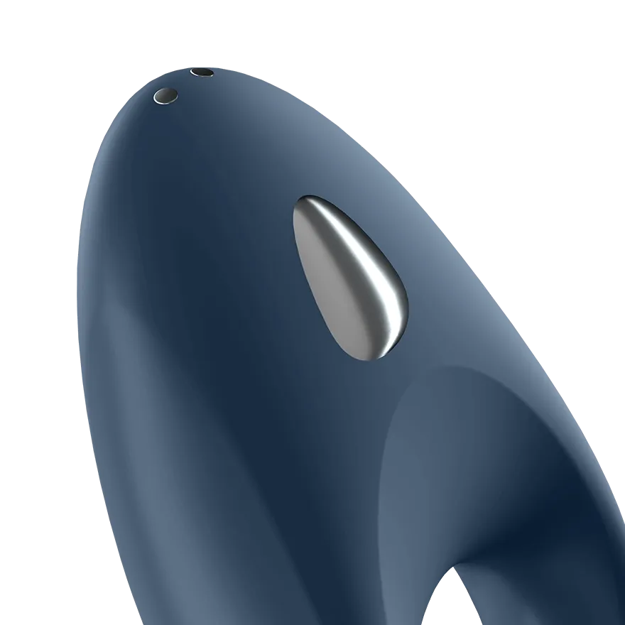 Satisfyer - Mighty One Ring App-Controlled Bluetooth Cock Ring (Blue)