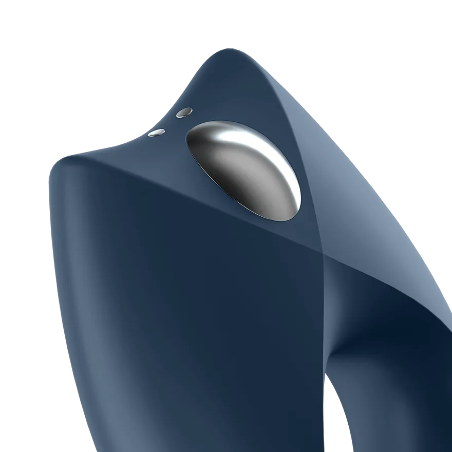 Satisfyer - Royal One Ring App-Controlled Bluetooth Cock Ring (Dark Blue)