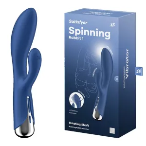 Satisfyer Spinning Rabbit 1 Rotating Vibrator Blue