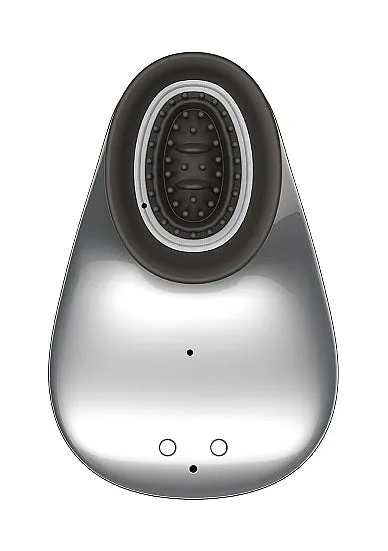 Shots Toys Twitch 1 Hands-Free Suction & Vibration USB Vibrator Silver