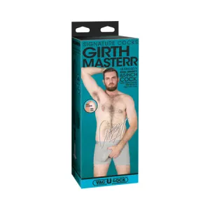 Signature Cocks Girthmasterr ULTRASKYN Cock with Removable Vac-U-Lock Suction Cup 8.5in Vanilla