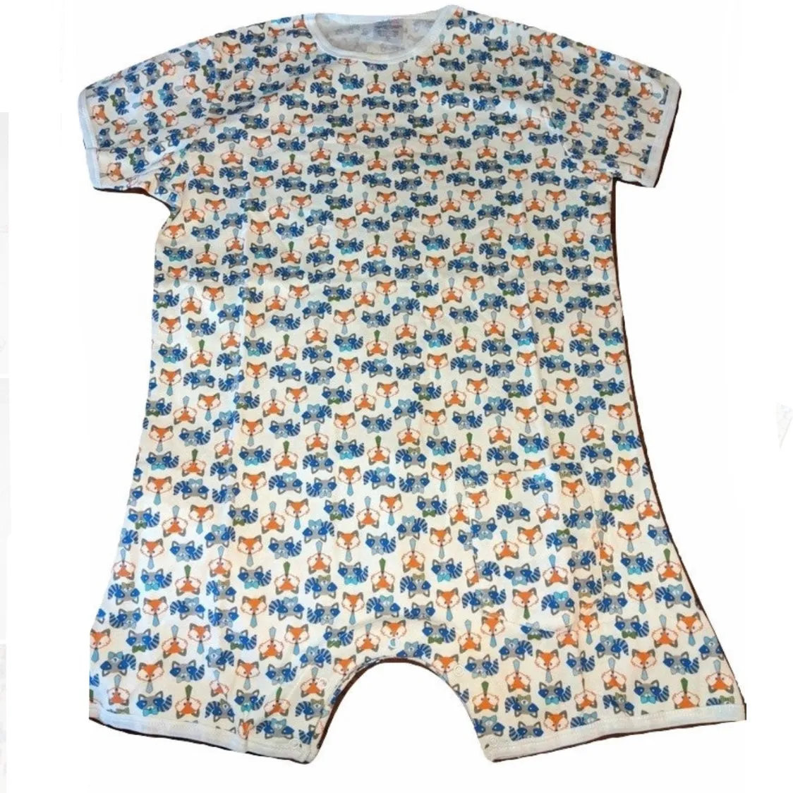 Squishyabdl Fox & Raccoon's Cotton Romper