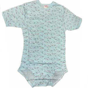 Squishyabdl Shark Cotton Bodysuit