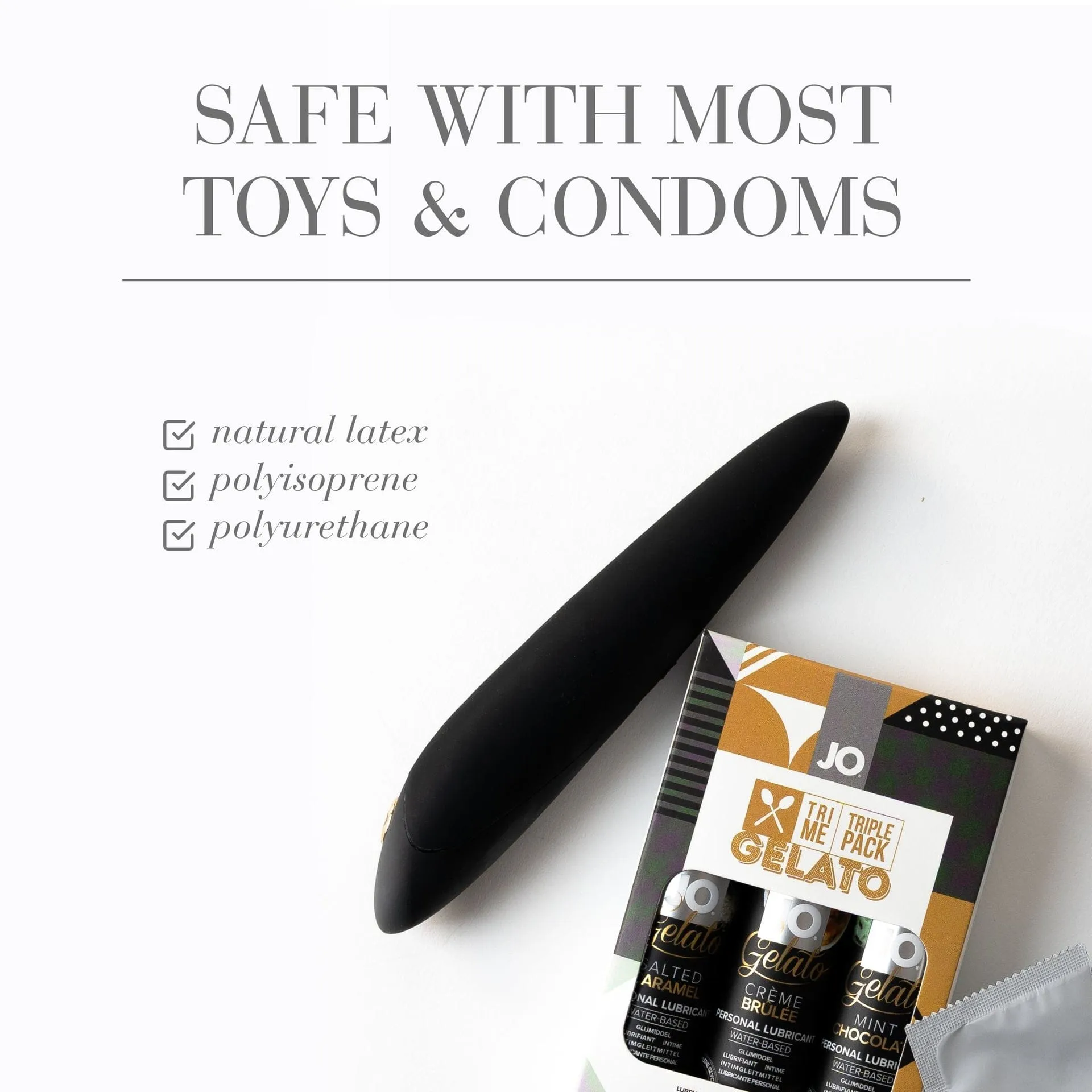 System Jo - Tri Me Triple Pack Gelato Flavored Lubricant