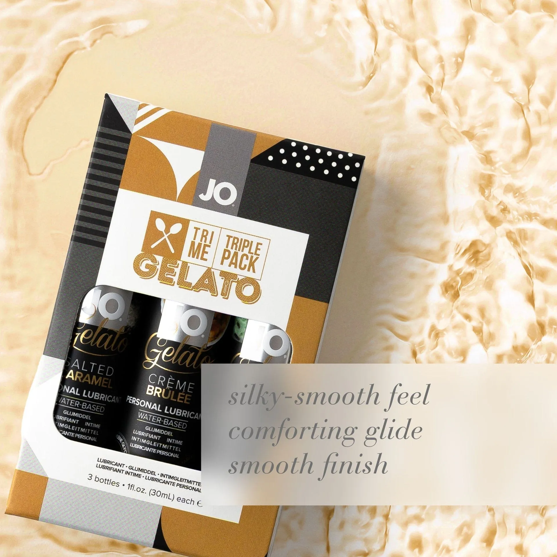 System Jo - Tri Me Triple Pack Gelato Flavored Lubricant