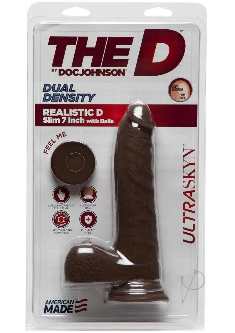 The D Real D Slim W/balls Ultrask 7 Cho