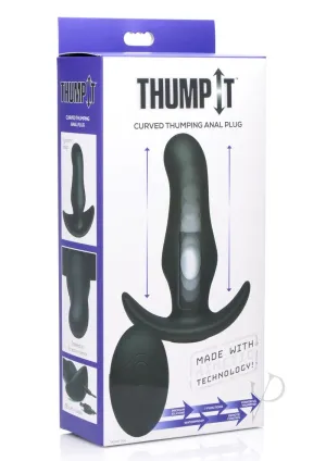 Thump It Curved Silicone Butt Plug