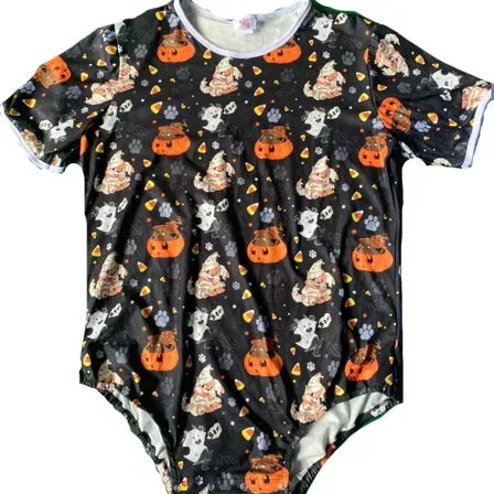 Trick & Treat Kitty Puppy Bodysuit