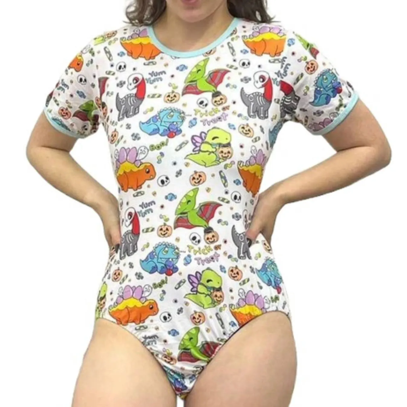 Trick or Treat Dino Bodysuit