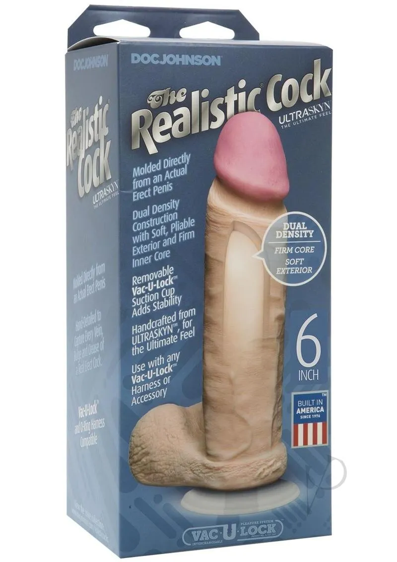 Ultra Realistic Cock 6 Ur3 White