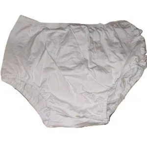 White Cotton Ruffles Bloomer Shorts
