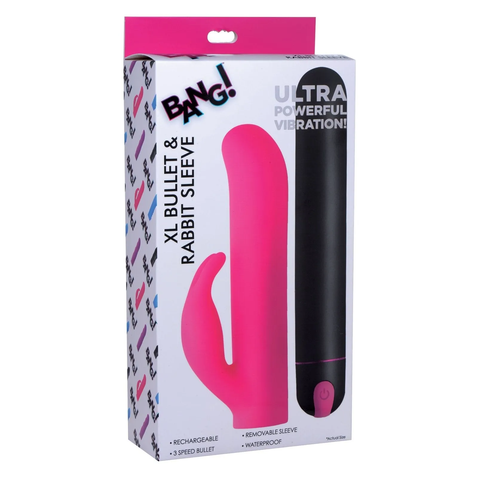 Xl Silicone Bullet And Rabbit Sleeve